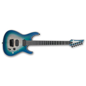 Ibanzez SIX6FDFM Blue Space Burst BCB S Series Iron Label *NEW* Electric Guitar