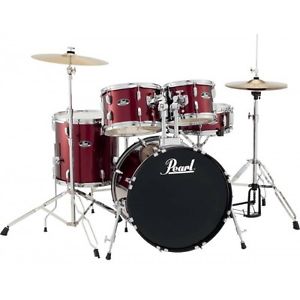 Batterie Pearl Roadshow Fusion 20'' 5 fûts - Red Wine