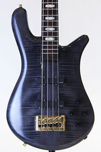 SPECTOR EURO-4LX / JJ Transparent Black Gloss New    w/ Gigbag