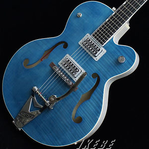 GRETSCH G6120SH Brian Setzer Hot Rod (Harbor Blue 2-Tone) New