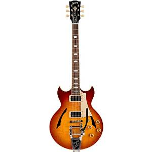 Gibson Custom Johnny A. Standard Bigsby - Bourbon Burst (top)