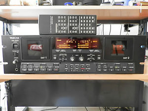 FREE P&P-Tascam DA-302 Dual DAT Recorder DIRECT DRIVE Mechanism, XLR I/O, Remote