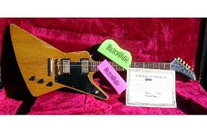 RetroVibe&reg; Aged Gibson Custom Shop Korina Explorer