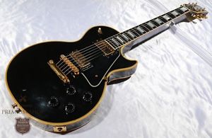 Gibson 2003 Les Paul Custom Ebony Used Guitar Free Shipping from Japan #g1039