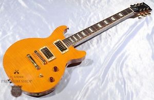 Gibson 2002 Les Paul Standard DC Amber Used Guitar Free Shipping #g1038