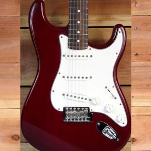 FENDER HIGHWAY ONE STRATOCASTER 2006 60th Anniversary Wine Red Nitro 