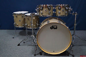 DW USA Collector's Series Finish Ply Shellset in "Broken Glass" - 24,10,12,14,16