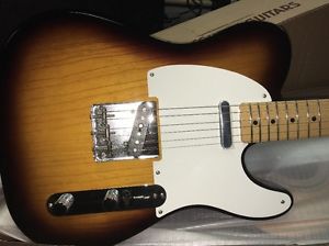 Fender American Vintage '58 Telecaster Tele 2 Tone Sunburst With HSC