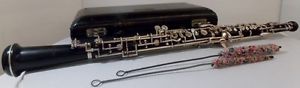 SELMER MODEL 101 INTERMEDIATE FULL CONSERVATORY, GRENADILLA WOOD OBOE & CASE