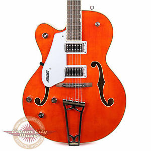 Brand New 2016 Gretsch G5420LH Electromatic Hollow Body Left Handed Orange