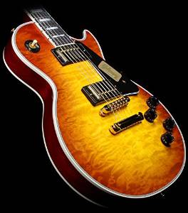 Gibson Custom Les Paul Custom Quilt - Honey Burst