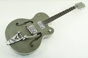 Free Shipping Gretsch G6120sh Brian Setzer Hot Rod 2015 Highland Green 2-tone