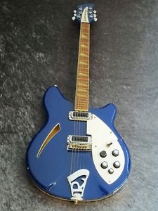 Rickenbacker 360 Azureglo '84 Blue Free shipping Guitar Bass from Japan #E1006