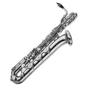 Yamaha YBS62S Professional Baritone Saxophone (Silver)