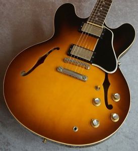 Gibson Memphis  1961 ES-335 VOS Vintage Sunburst 2012  Free Shipping