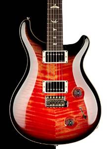PRS Custom 22, Custom Color Blood Orange Smokeburst