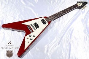 Gibson 2001 Flying V‘67 Cherry Used Guitar Free Shipping from Japan #g1037