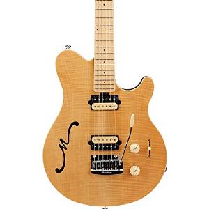 Ernie Ball Music Man Axis Super Sport Hollowbody Electric Guitar with Tremolo Natural