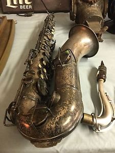 VINTAGE SAXAPHONE DATED 8/18/1925