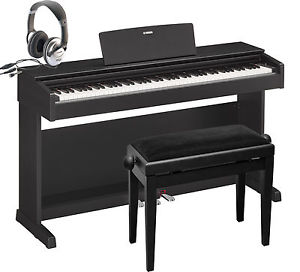 E-piano Yamaha YDP-143 B black Set, ydp143, Piano, digital piano