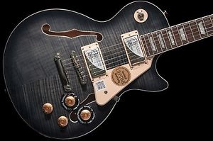 Epiphone Les Paul ES Florentine Pro Trans Black no case