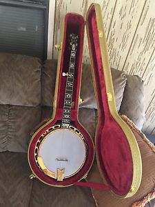 2016 Frank Neat Banjo with HR31 Hubert tone ring with a true tone rim
