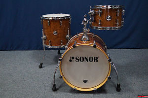 Sonor Delite Shellset in "Walnut Roots"  -  18,12,14"