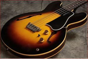 Gibson 1958-Vintage EB-2 Sunburst Used w / Hard case