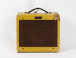1958 Vintage Fender tweed Champ guitar amplifier