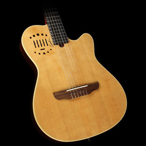 Used 2010 Godin MultiAc Grand Concert Duet Electric Guitar Natural