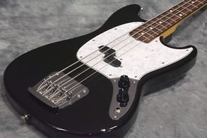 Fender Japan Exclusive Mustang Bass Black Made in Japan MIJ Used Bass F/S #b221