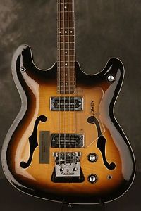 1960's BALDWIN Vibraslim hollowbody BASS made in England