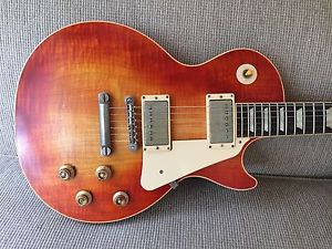 GIBSON LES PAUL STANDARD FADED 2007 LARRY CORSA UPGRADED VERY RARE LP....AA TOP!
