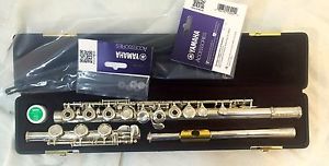 Beautiful Yamaha Japan YFL-371 Allegro  Solid Silver .925 head flute