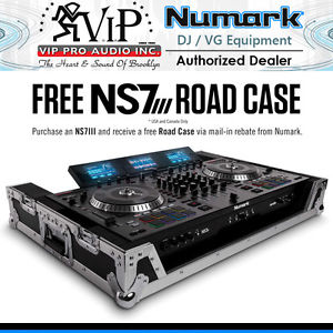 Numark NS7III NS7-3 Motorized DJ Controller 4-CH + Free Case W/ Mail In Rebate