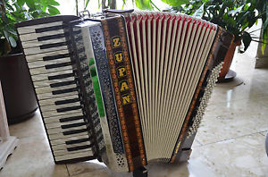Akkordeon  Zupan Alpe IV 96 M, 96 Bässe, 4-chörig