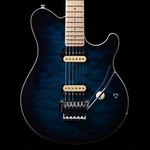 Ernie Ball Music Man Axis MN Electric Guitar, Pacific Blue Burst