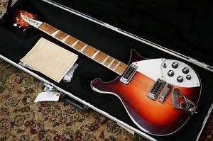 Rickenbacker 620 FG Brown w/hard case F/S Guitar Bass from Japan #E1005