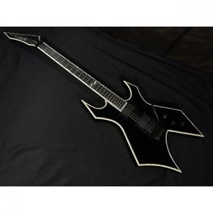 BC Rich Warlock NJ Deluxe Mahogany Body Used Electric Guitar Gift From Japan