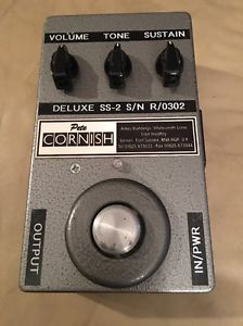 RARE Pete Cornish Deluxe SS-2 S/N R/0302 Pedal Mint Condition