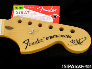 2016 American Fender The Edge Strat NECK Stratocaster USA Quartersawn Maple