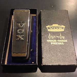 1960's Vox Clyde McCoy Wah in original box
