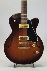 YAMAHA AEX-520 1990s VG condition Electric Guitar EMS Shipping Tracking Number
