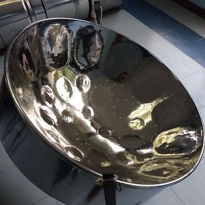 Low C ''Bore'' Soprano Steel Drum w/ High Polish Chrome