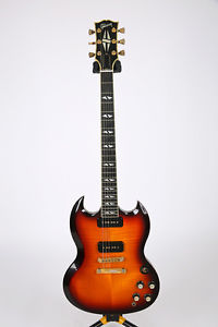 1999 Gibson SG Vintage Soap Bar Sunburst Flame Electric Guitar 24F 24Fret Rare