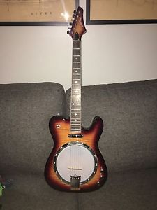 GOLD TONE 6-STRING ELECTRIC BANJO GUITAR OTHERWISE KNOWN AS BANJITAR