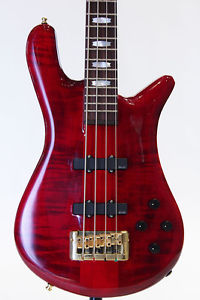 SPECTOR EURO-4LX / JJ Black Cherry Stain Matte  New    w/ Gigbag