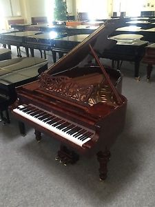 Flügel "Steinway&sons" 0  180 cm , nußbaum Wurzelfurnier, gebraucht, restauriert