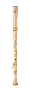 YAMAHA HANDCRAFTED WOODEN BASS RECORDER YRB-44D F MAPLE - F/S+Tracking JAPAN NEW