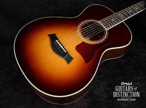 Taylor 712e 12-Fret Grand Concert Acoustic-Electric Guitar Vintage Sunburst (SN:1104175100)
